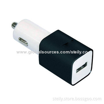High-quality OEM 5V/1A USB In-car Charger for iPhone/iPod/Samsung/HTC and Other Smartphones